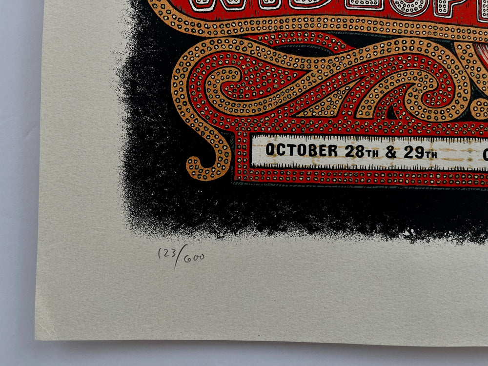 Widespread Panic Chicago Theatre 2011 Marq Spusta First Edition Poster
