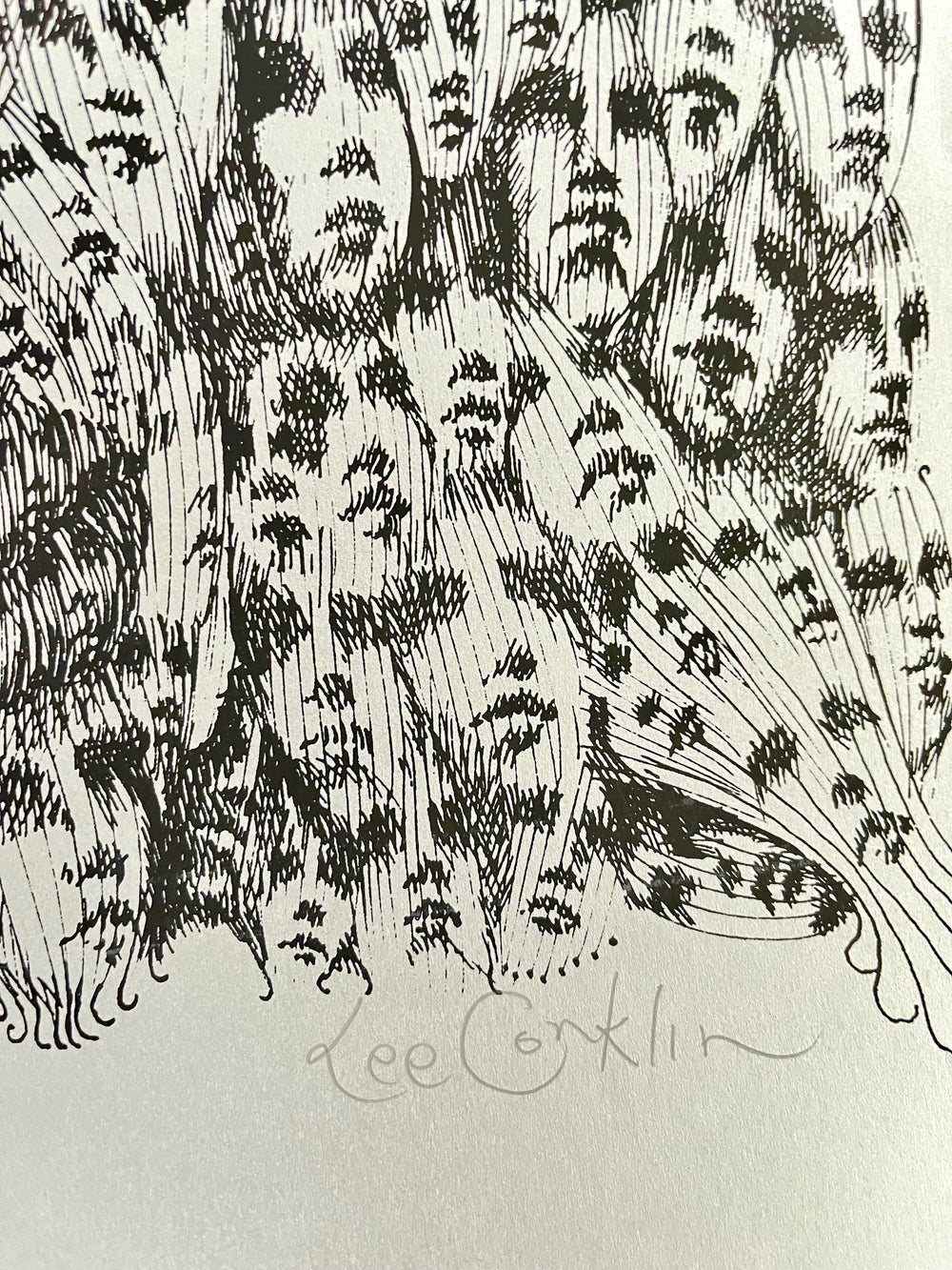 Lee Conklin Faces Signed Numbered Limited Edition Art Print