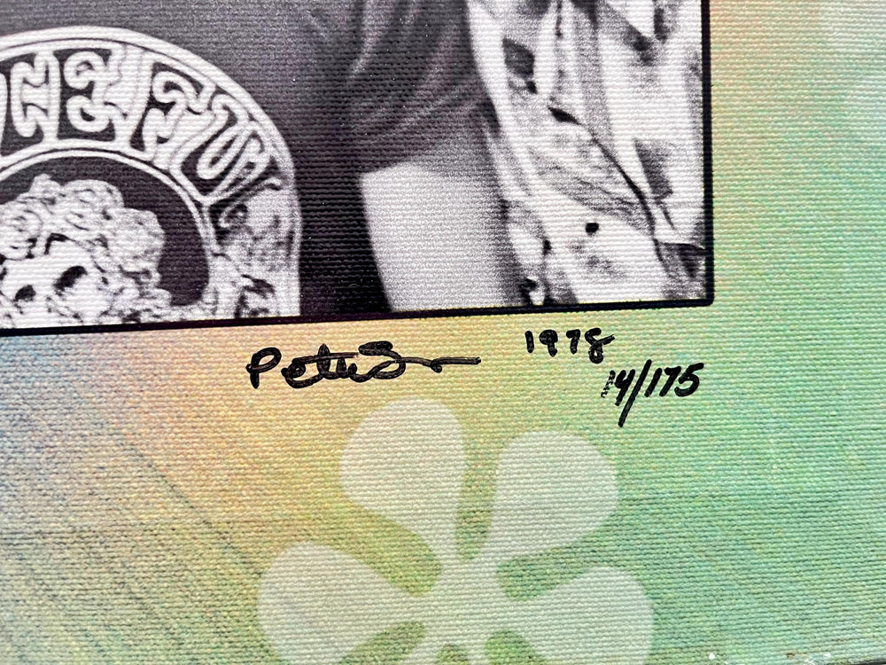 Grateful Dead 1978 “Playing in the Band” Signed Limited Edition Canvas by Peter Simon (#/175)