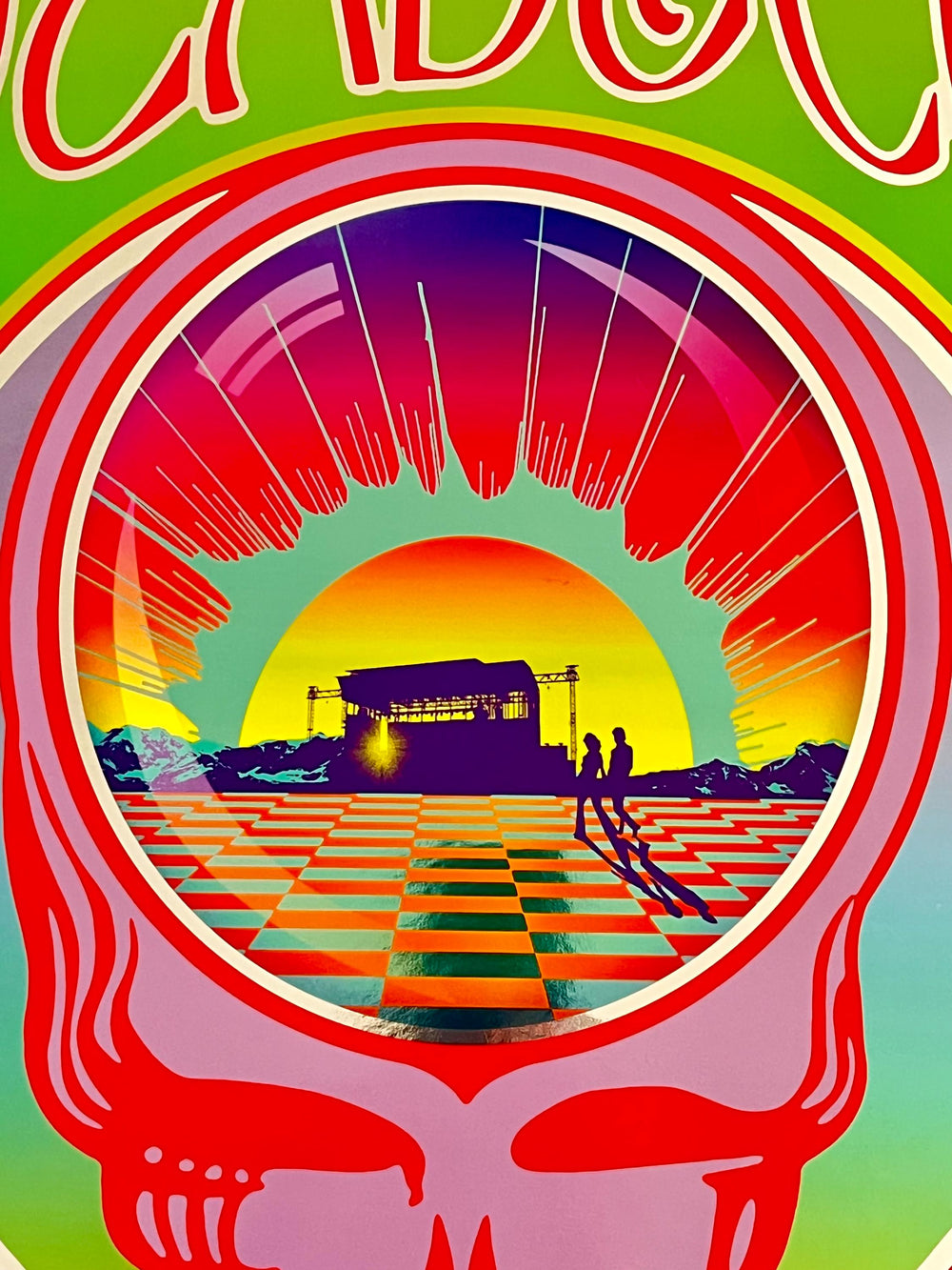 Dead and Company 2023 Gorge Amphitheatre Poster Signed Numbered Ki Arens