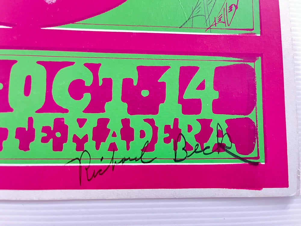 RAD•IUM Uncle Charlie’s Corte Madera 1966 First Printing Psychedelic Poster Alton Kelley Signed