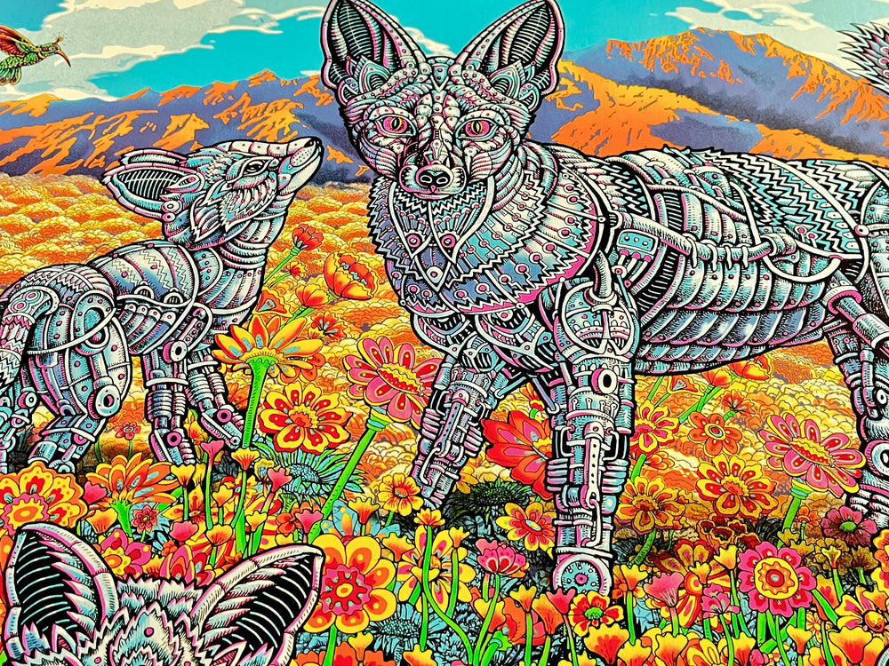 EMEK Coachella 2024 Signed Limited Edition Silkscreen Poster Empire Polo Club