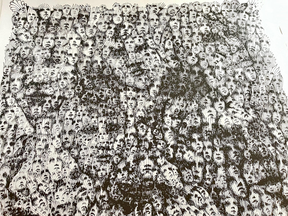 Lee Conklin Faces Signed Numbered Limited Edition Art Print