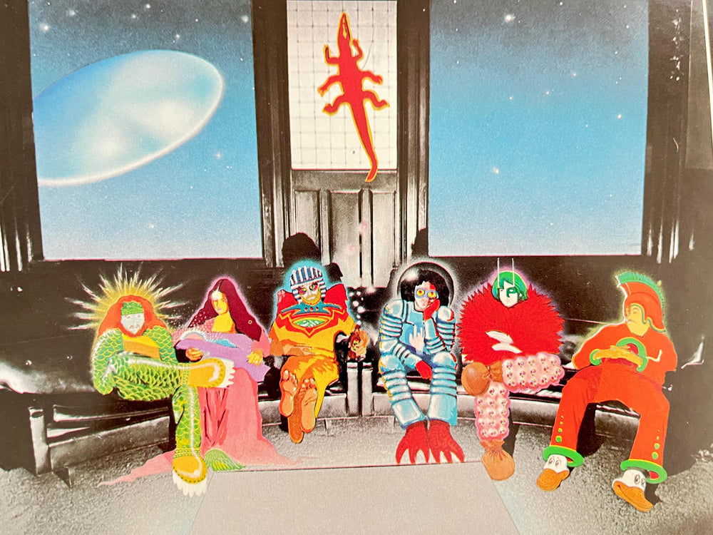 Grateful Dead “From the Mars Hotel” 1974 Original Printer’s Proof / CMYK Color Proof – Album Art Production Sheet