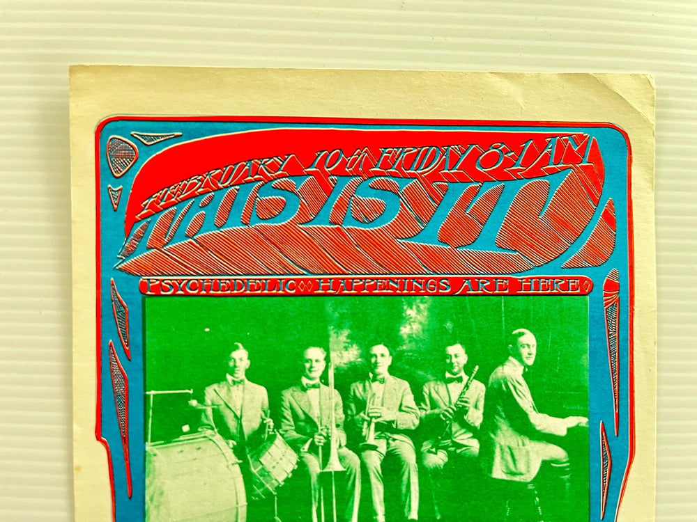 1966 Psychedelic Concert Handbill – Youngbloods / Sparrow – Regency Ballroom Oakland – Funny Company Era