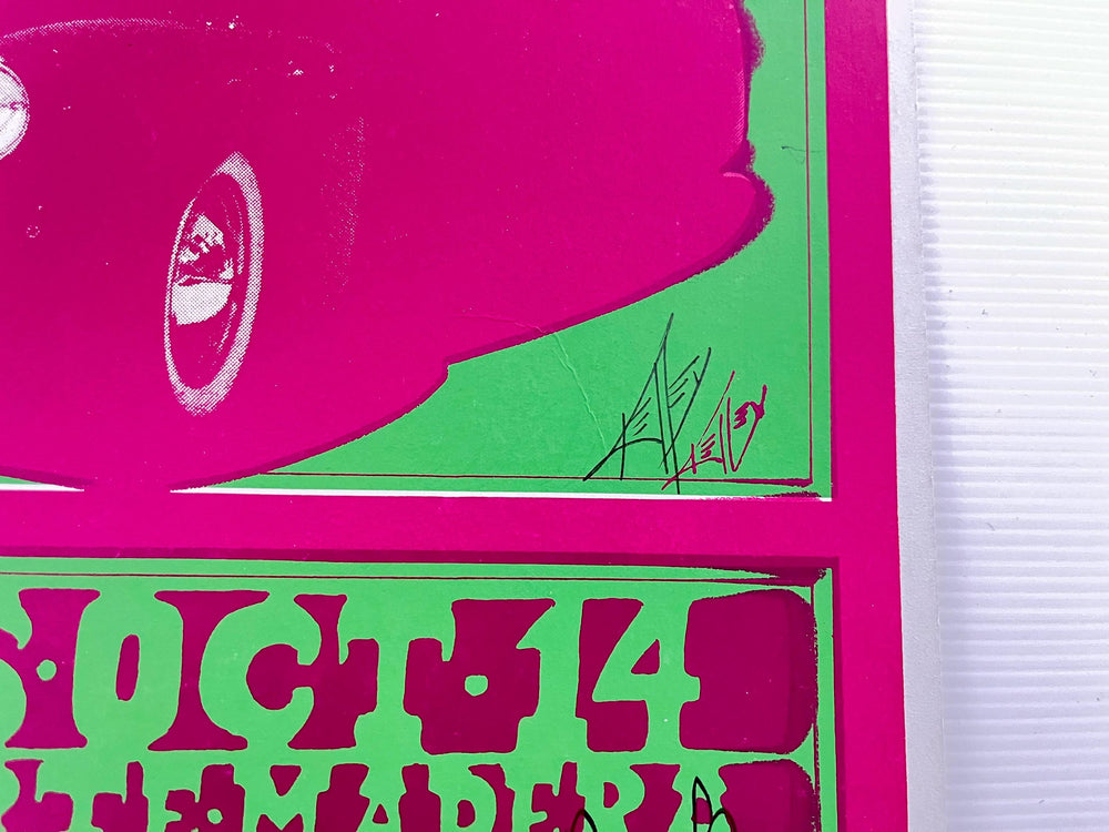 RAD•IUM Uncle Charlie’s Corte Madera 1966 First Printing Psychedelic Poster Alton Kelley Signed