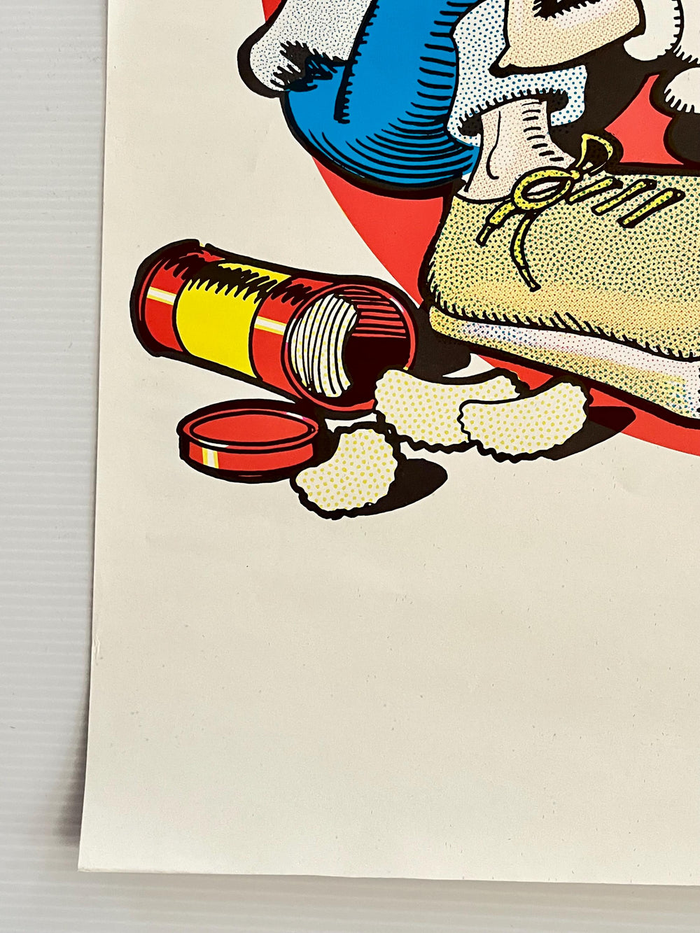 Rick Griffin Junk Food Junkie Poster Reprint – Larry Groce 1970s Rock Art